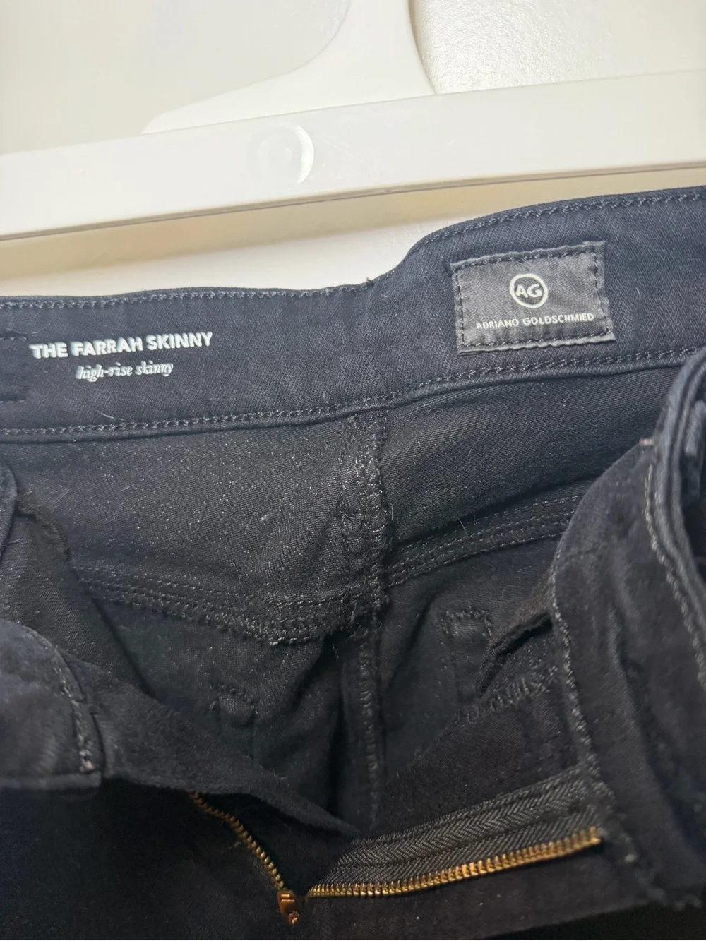 Ag Adriano Goldschmied Black Women's Skinny Jeans